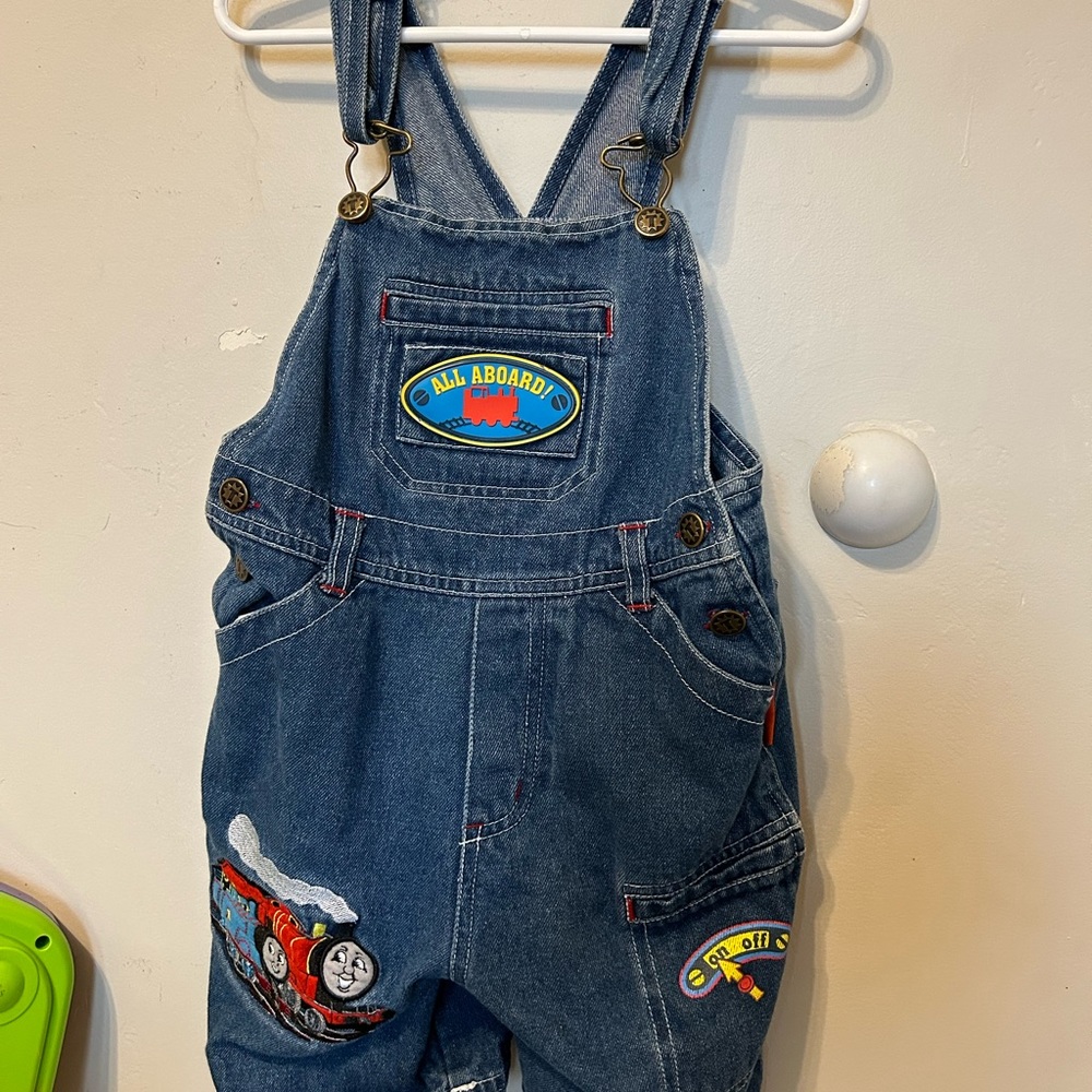 4t Thomas the train overalls